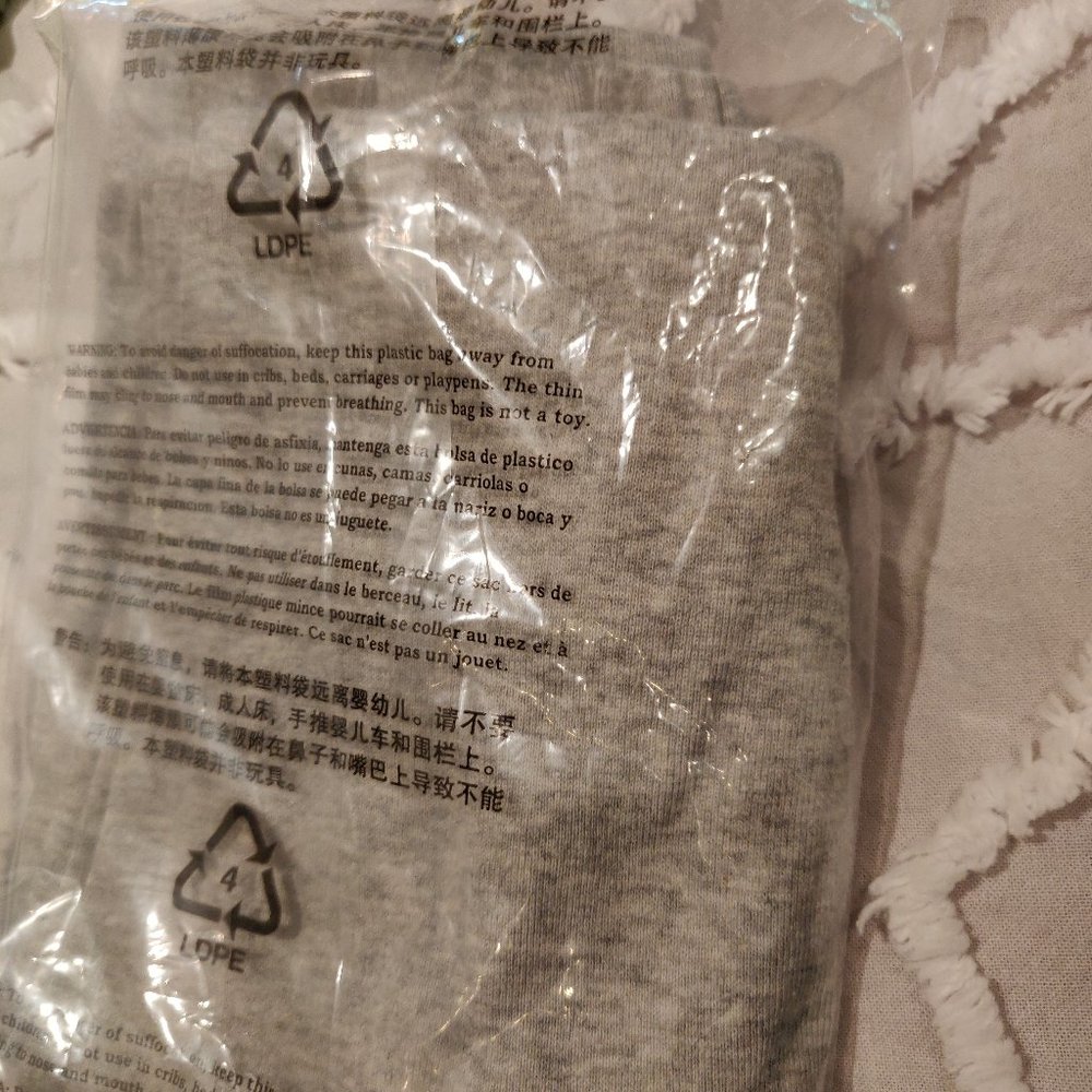 NWT Carter's gray leggings size 18 mos